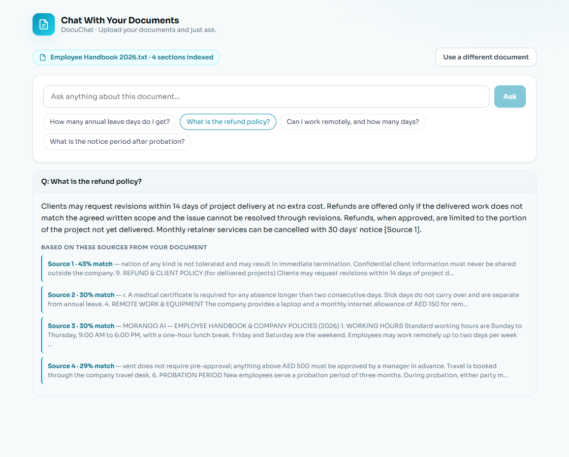 Chat With Your Documents
